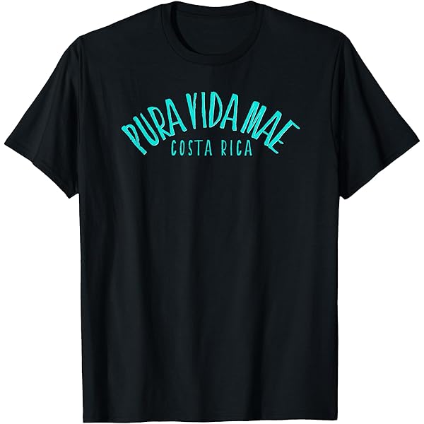 Amazon.com: Pura Vida Mae Costa Rica Souvenir T-Shirt